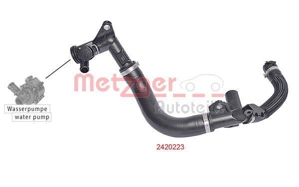Tubería de radiador METZGER ref. 2420223